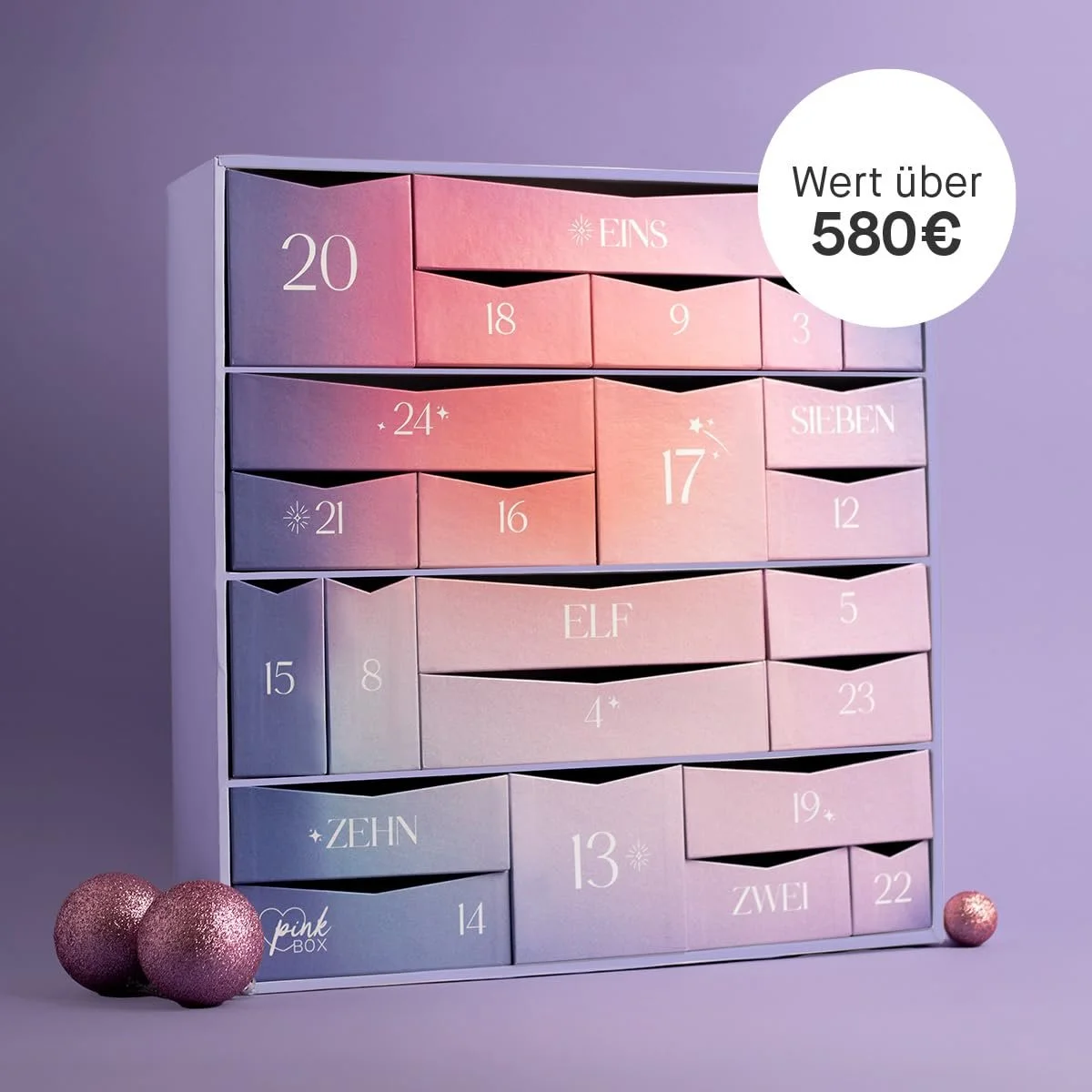 Адвент-календарь Pink Box 2025, фото №3 Адвент-календарь Pink Box 2025, фото №3