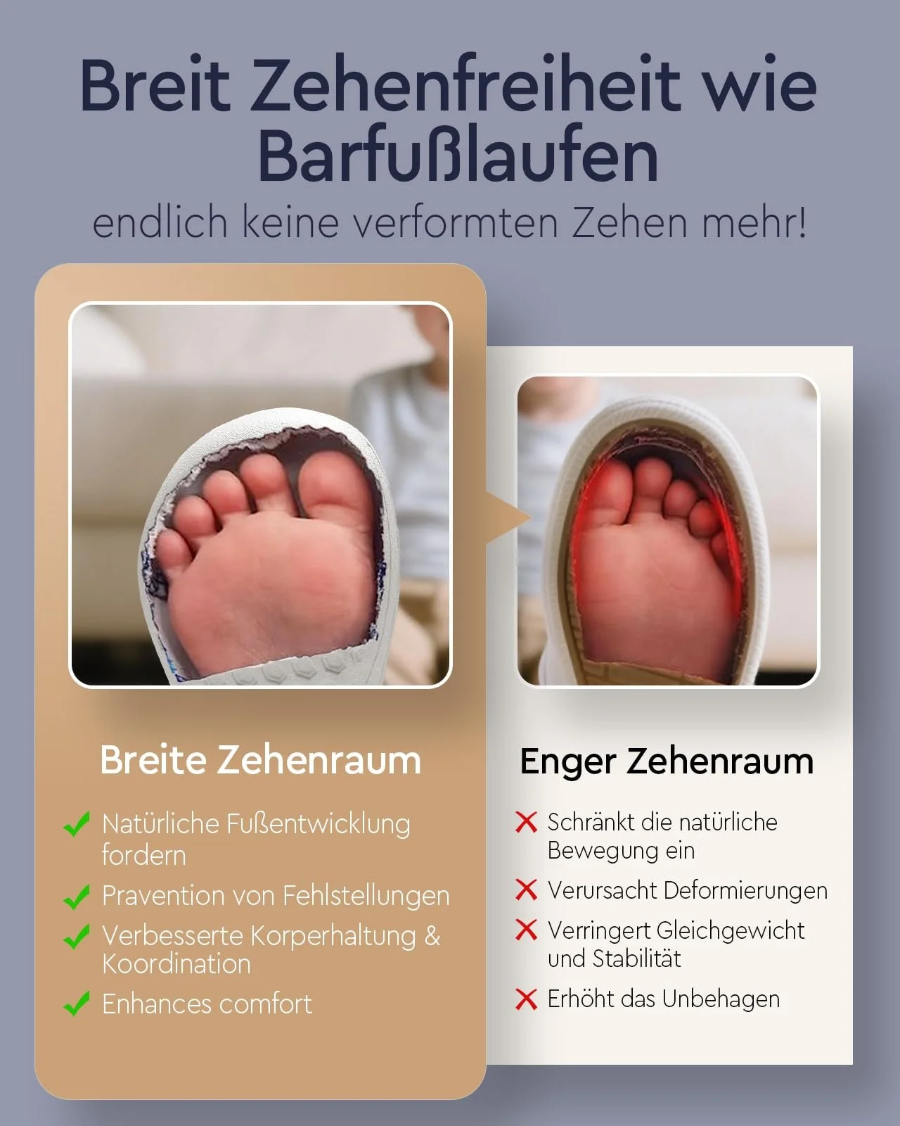 Кросівки IceUnicorn Дитячі широкі, фото №3