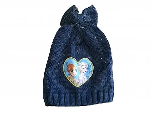 Зимняя шапка Анна, Эльза и Олаф из мультфильма Холодное сердце - Фото 1