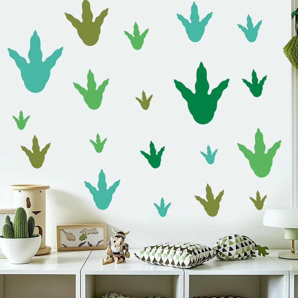 Наклейка на пол Dinosaur Footprints PVC Animal Sticker, фото №6 Наклейка на пол Dinosaur Footprints PVC Animal Sticker, фото №6