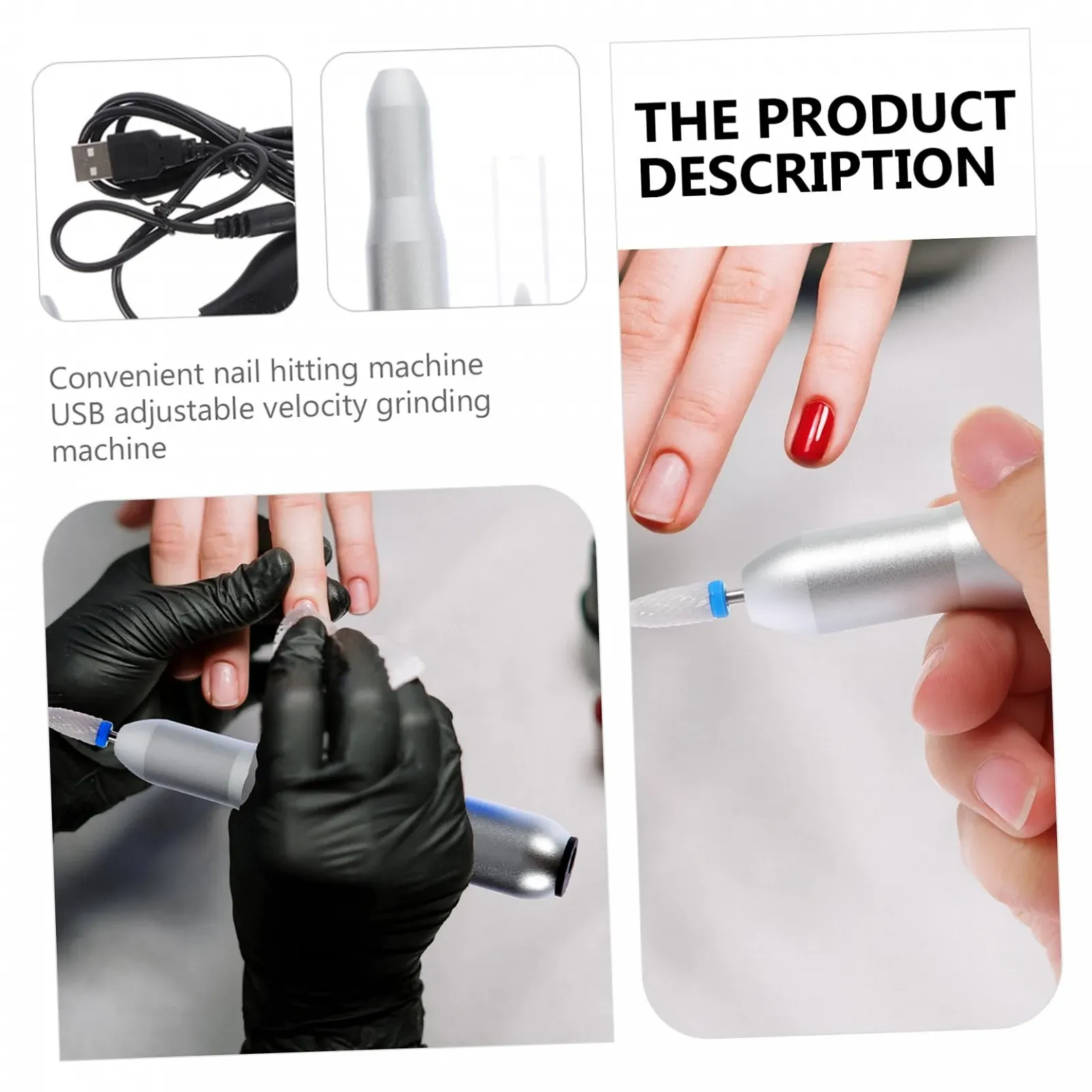 Электрический набор для маникюра и педикюра WRITWAA 1 Satz, фото №9