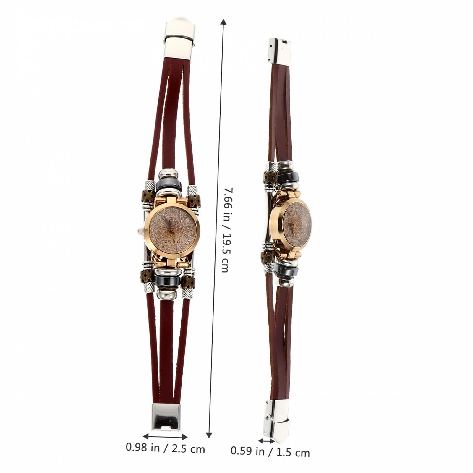 Жіночий Годинник OATIPHO Brown, фото №4