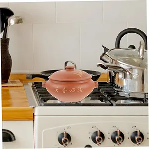 Пароварка NOLITOY керамическая с крышкой для овощей, мяса и рыбы synthetic.ua - Фото 1