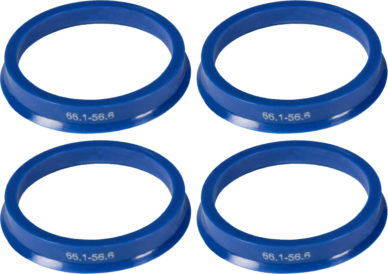 Кільця центрувальні для колісних дисків 66.1-56.6 Walline термопластик WL, фото №1
