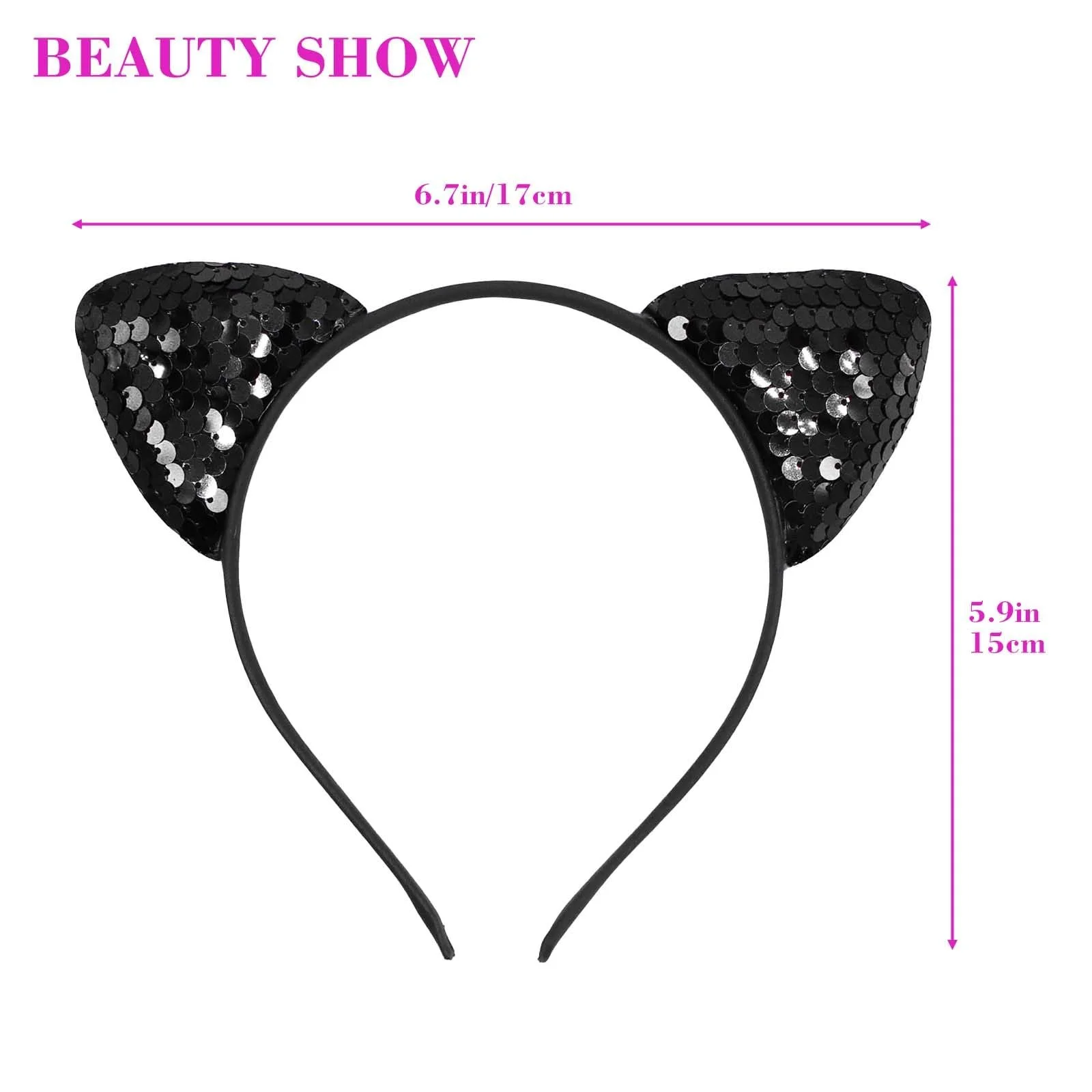 Обруч на голову Вушка кота, фото №7