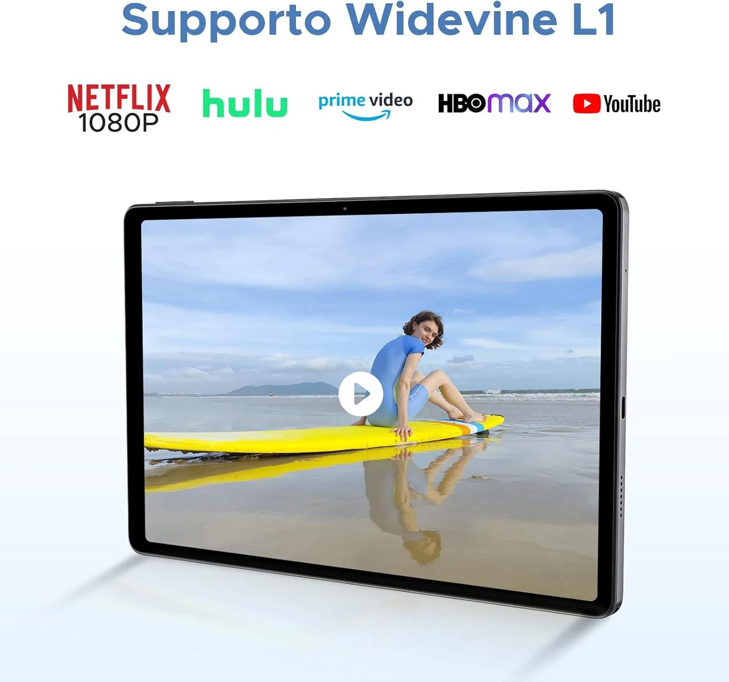 Планшет 11" DOOGEE U11 Pro 6+24/256GB 8 ядер Android 15 8580 mAh Сірий, фото №8