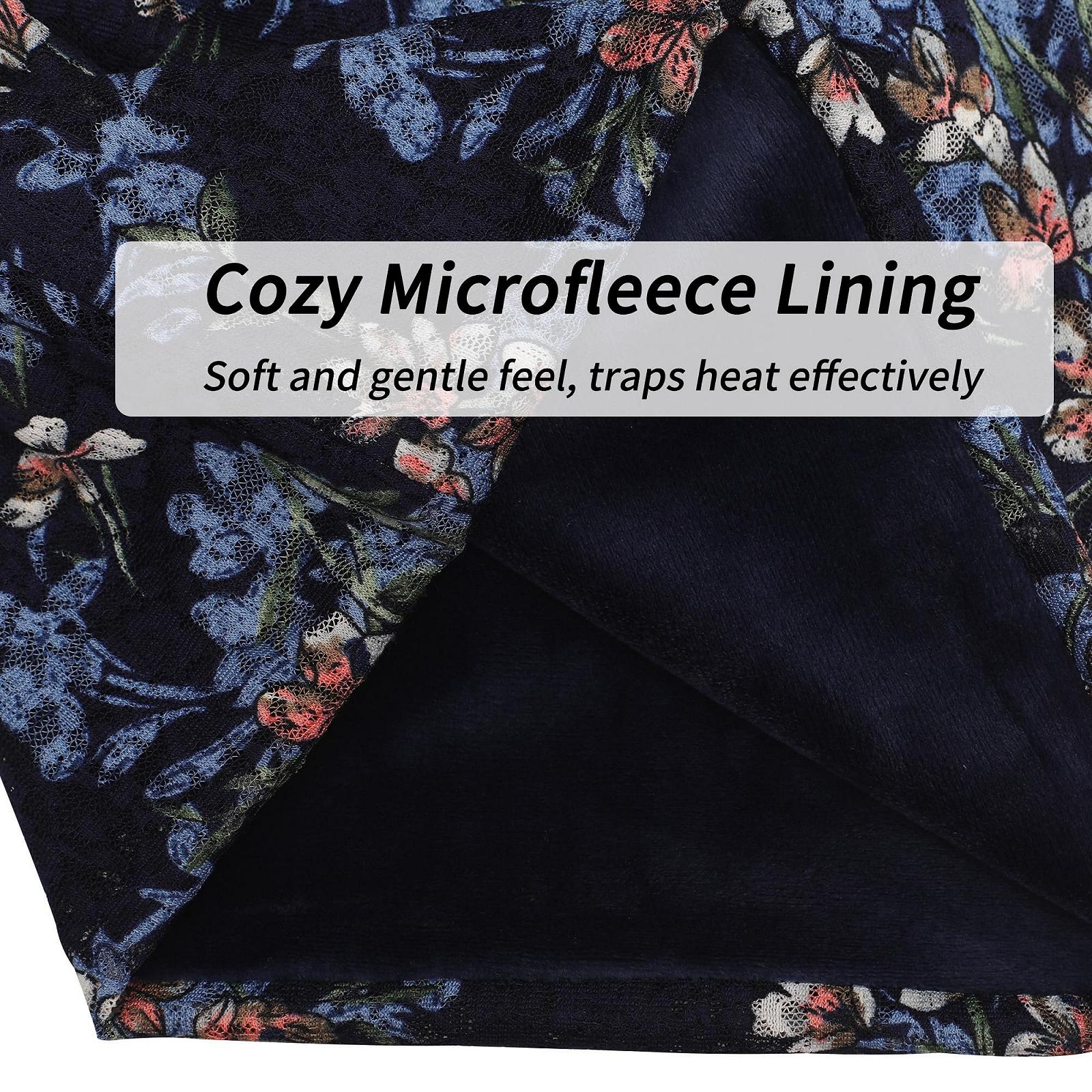 Шапка-біні ZLYC Жіноча зимова в'язана Квіти Тюрбан, фото №5