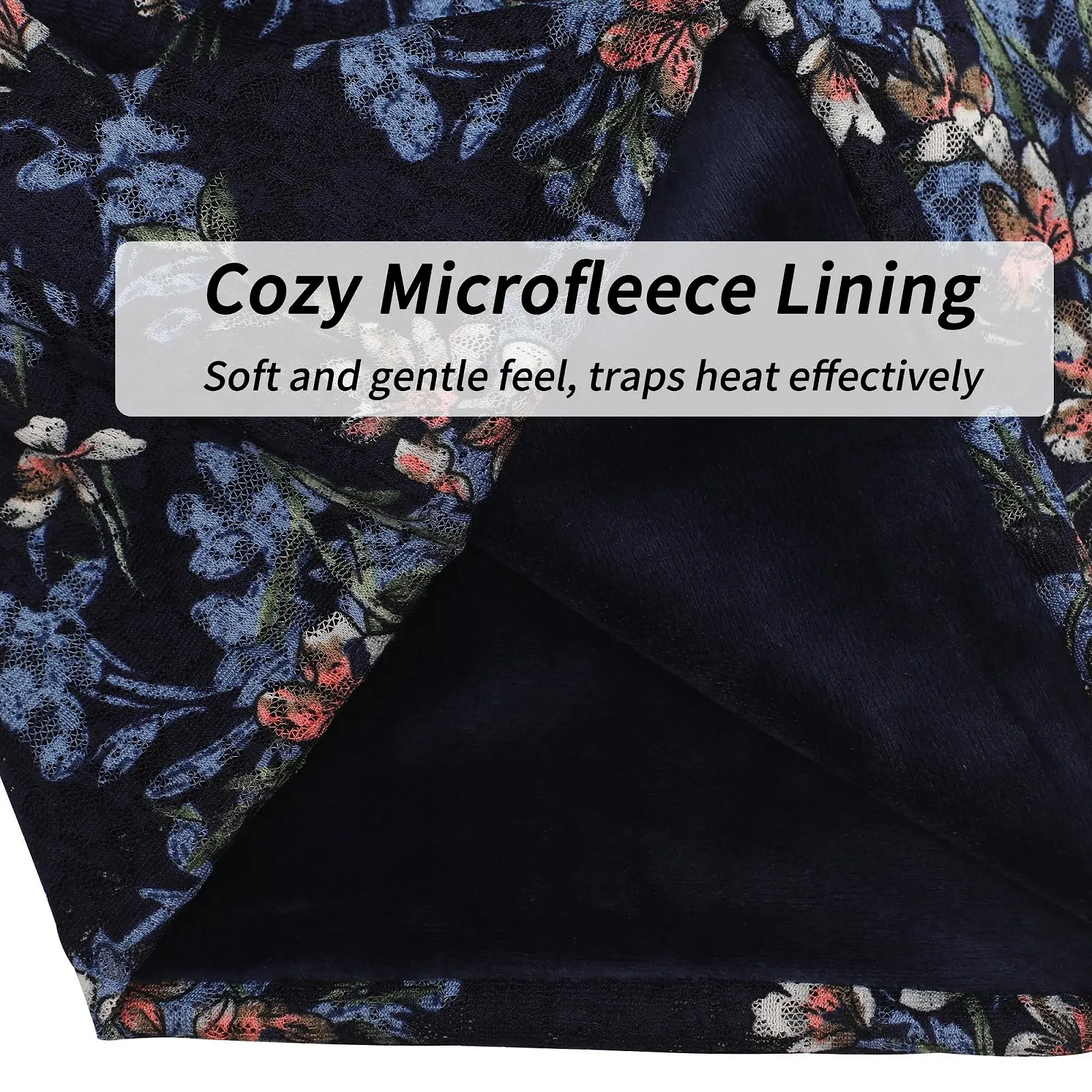 Шапка-бини ZLYC Женская зимняя вязаная Цветы Тюрбан, фото №5 Шапка-бини ZLYC Женская зимняя вязаная Цветы Тюрбан, фото №5