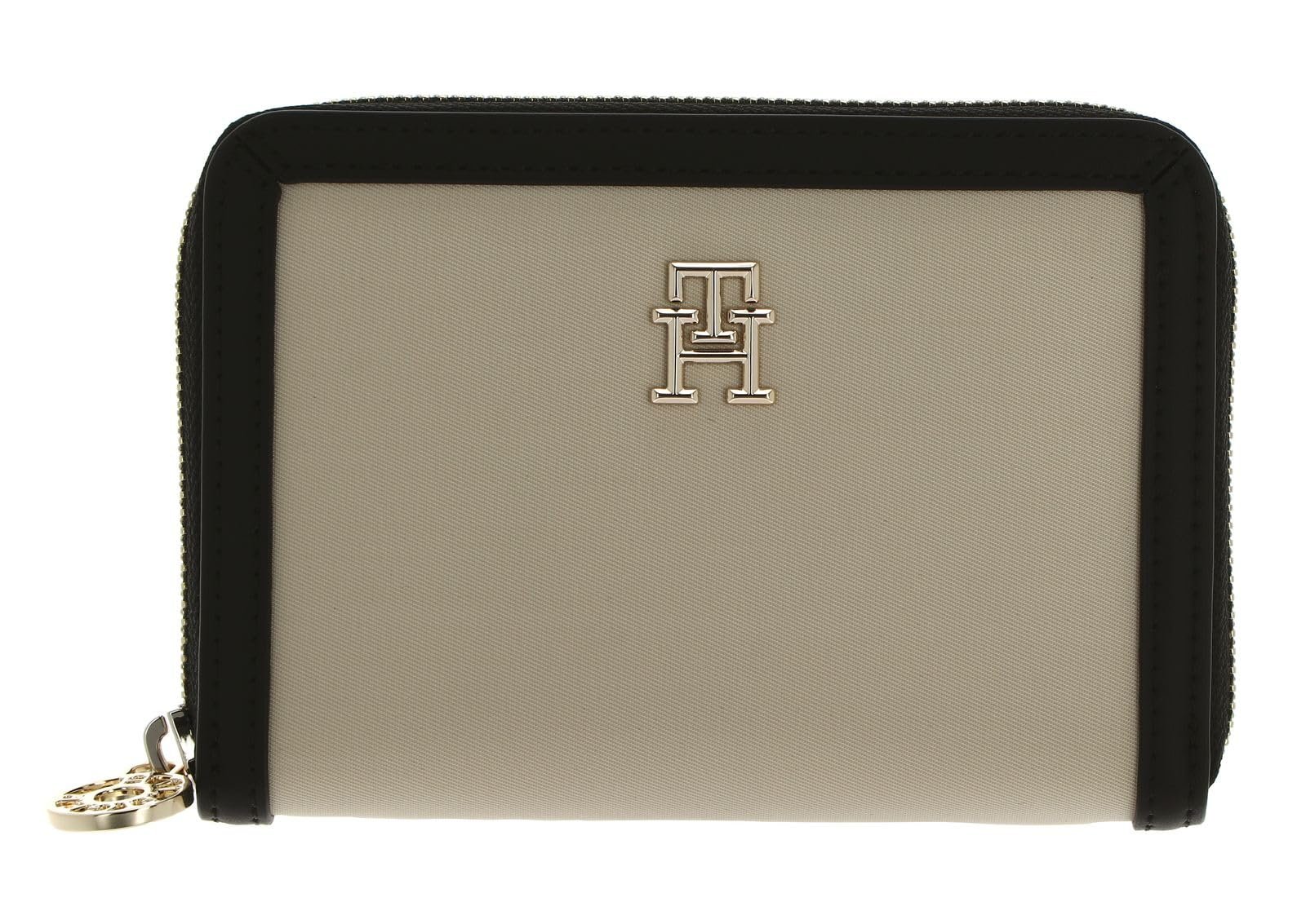 Кошелек Tommy Hilfiger TH Essential S MED ZA CB AW0AW16090, бежевый (White Clay/Black), фото №3