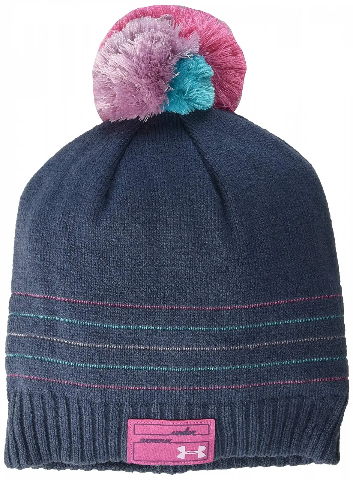 Шапка Under Armour Triple Scoop для девочек, серая, фото №1