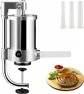 Наповнювач для ковбас VEVOR ES-1.5L Silver - Фото 1