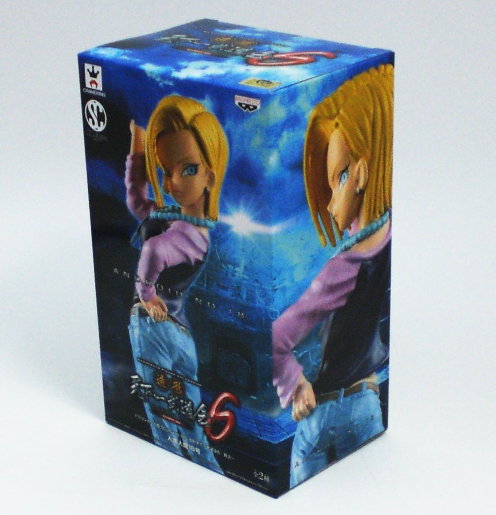 Фігурка Banpresto Dragon Ball Super C18 Жінка-андроїд і Кріллін, різнокольорова, 15 см, фото №4