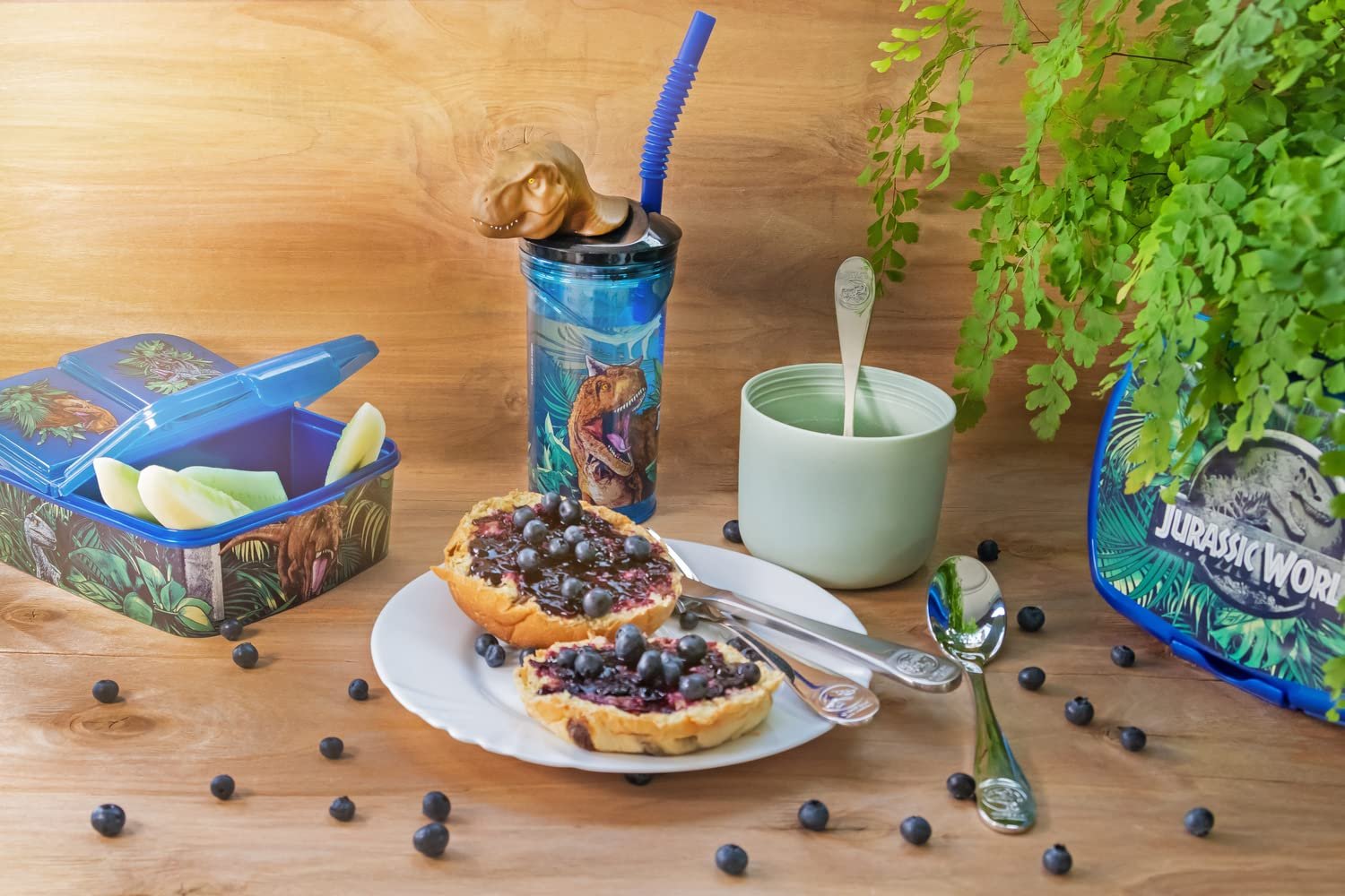 Набор столовых приборов P:OS Jurassic World, нержавеющая сталь, фото №7 Набор столовых приборов P:OS Jurassic World, нержавеющая сталь, фото №7