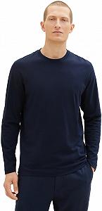 Футболка с длинными рукавами Tom Tailor 1037811-10668 Темно-синий S - Фото 1