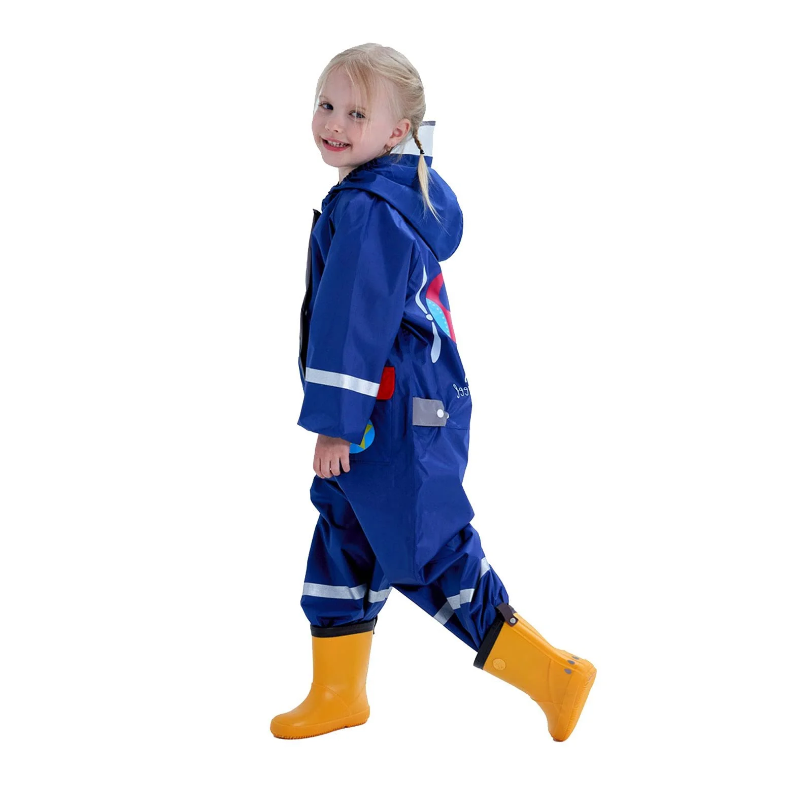 Дощовик Baogaier для хлопчиків, водонепроникний, фото №4 Дощовик Baogaier для хлопчиків, водонепроникний, фото №4