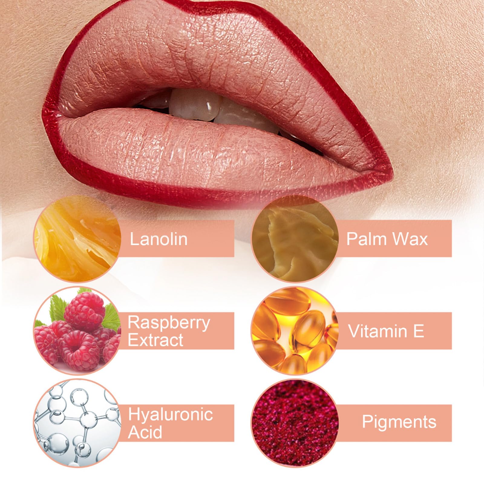 Контурный карандаш YANINEE 2x Long-Lasting Peel Off Waterproof Lip Stain Not Loose, фото №5