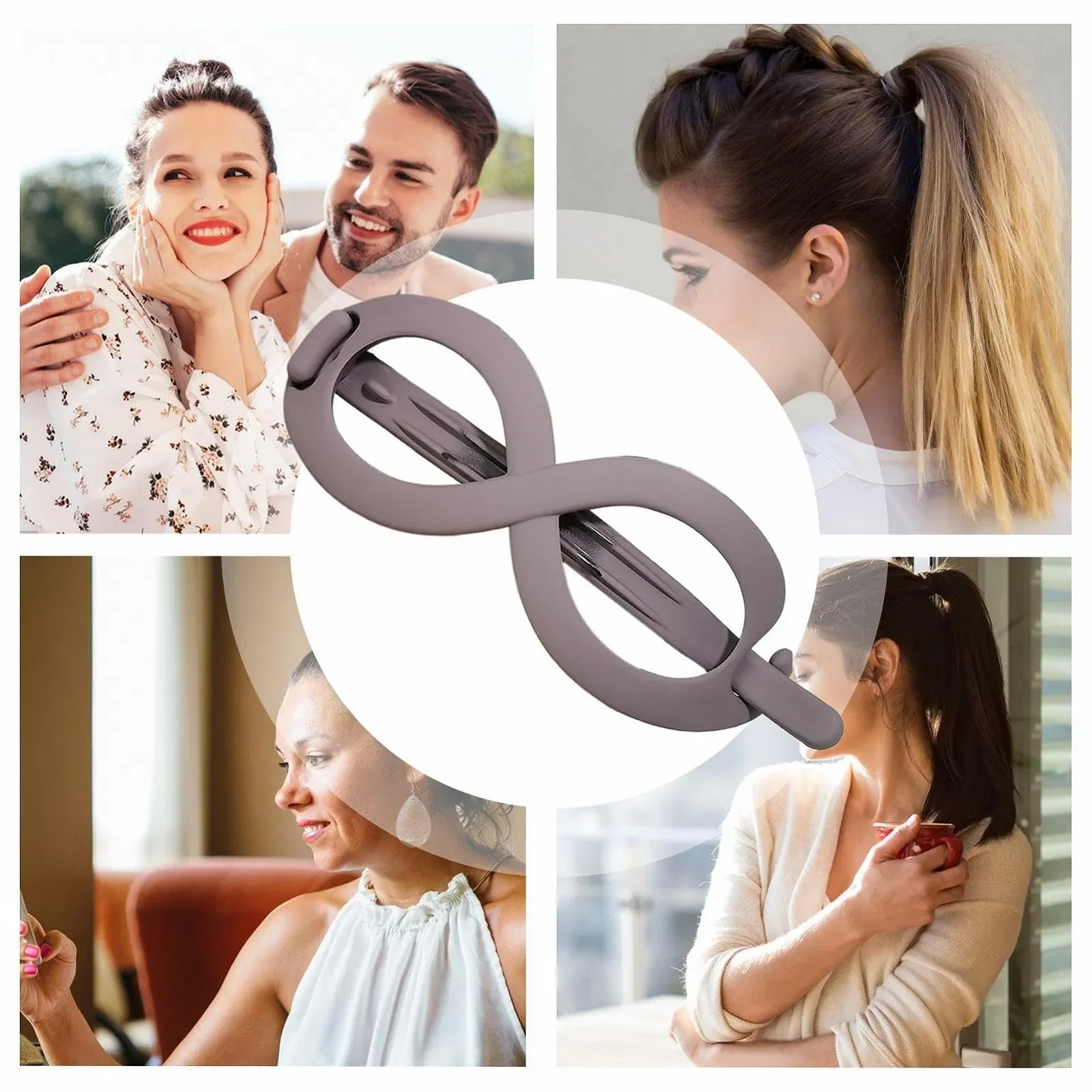 Заколка для волос, для пучка, изогнутая, нескользящая, сильная фиксация, шпилька для волос для женщин и девушек, аксессуары для укладки волос, фото №4 Заколка для волос, для пучка, изогнутая, нескользящая, сильная фиксация, шпилька для волос для женщин и девушек, аксессуары для укладки волос, фото №4