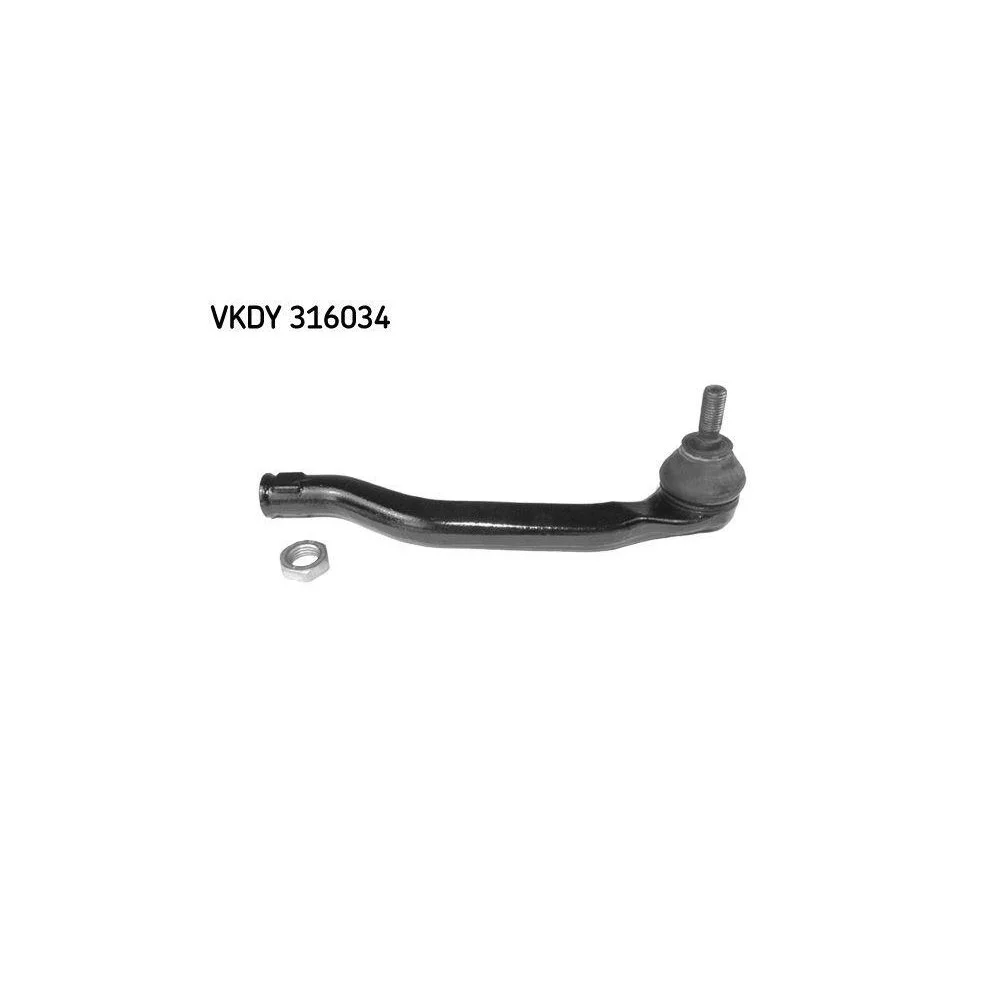 Наконечник рульової тяги SKF VKDY 316034 для RENAULT, передній міст зліва, фото №1