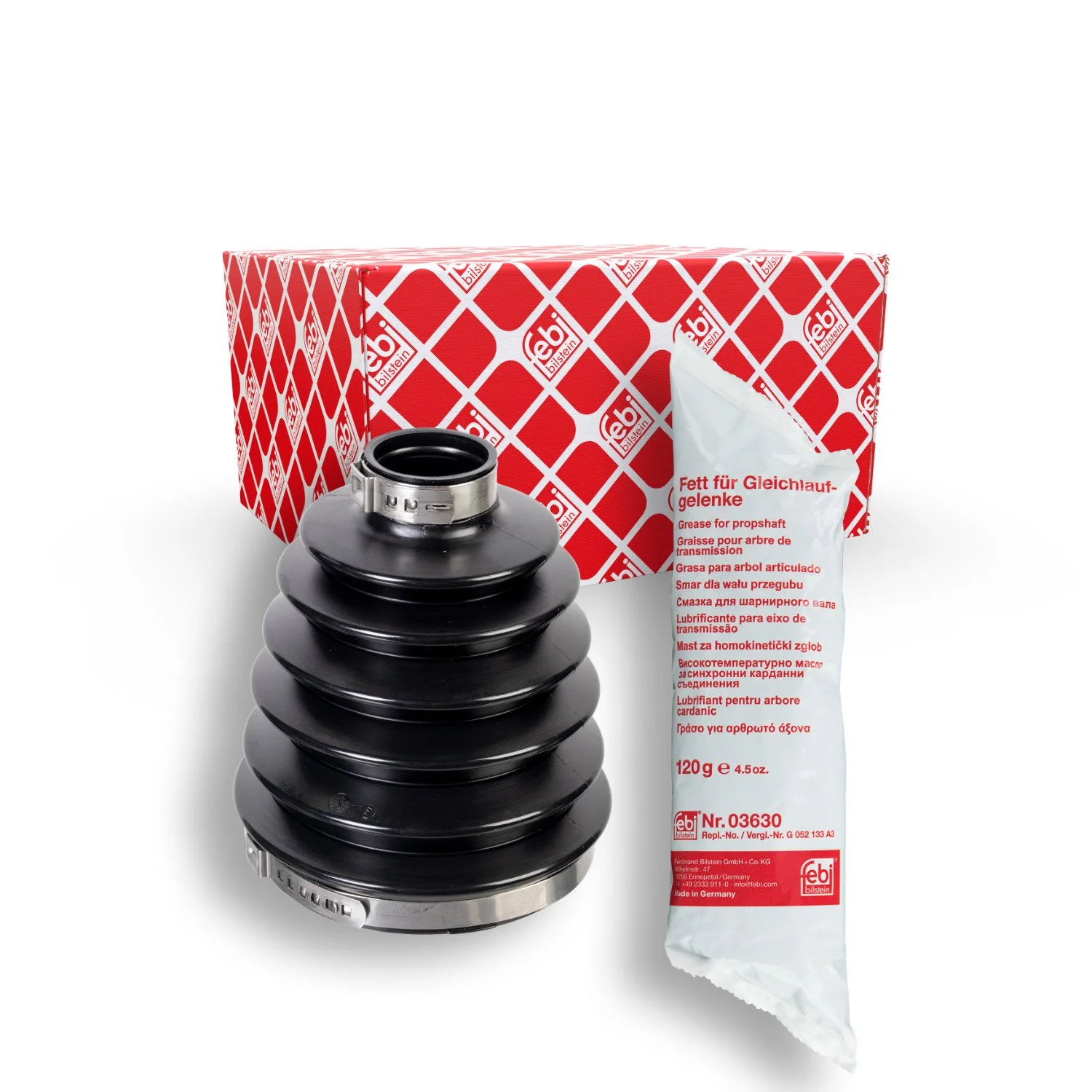 Комплект пильовика шруса FEBI BILSTEIN 101946 для MERCEDES-BENZ з боку колеса, фото №1