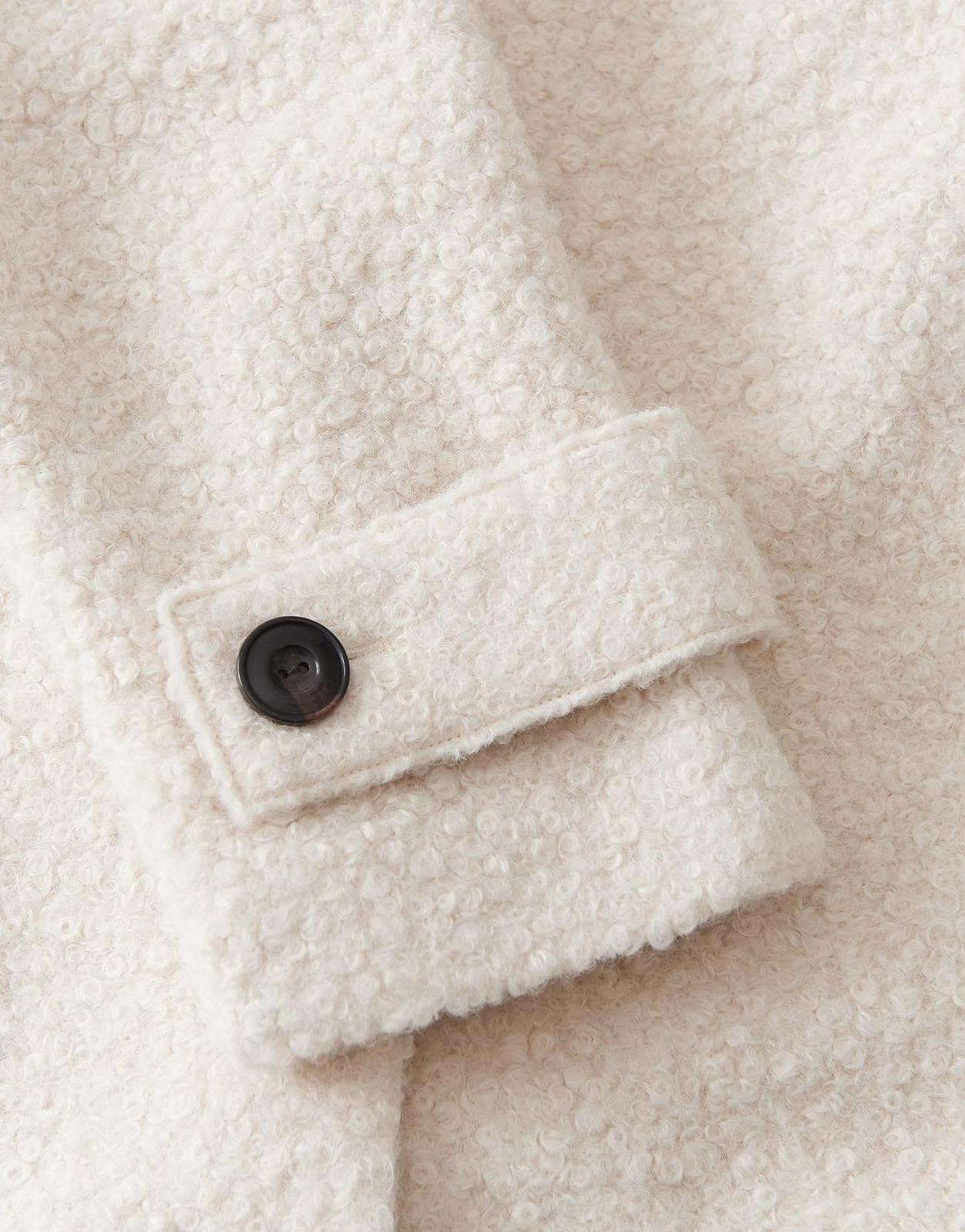 Пальто someday VILUNA Жіноче середньої довжини з штучного хутра, стандартний крій, фото №8