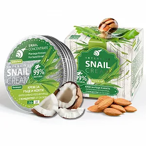 Крем для рук та нігтів SC Intensive Regenerating 50 мл з концентратом слизу равлика, колагеном, еластином, вітамінами - Фото 1