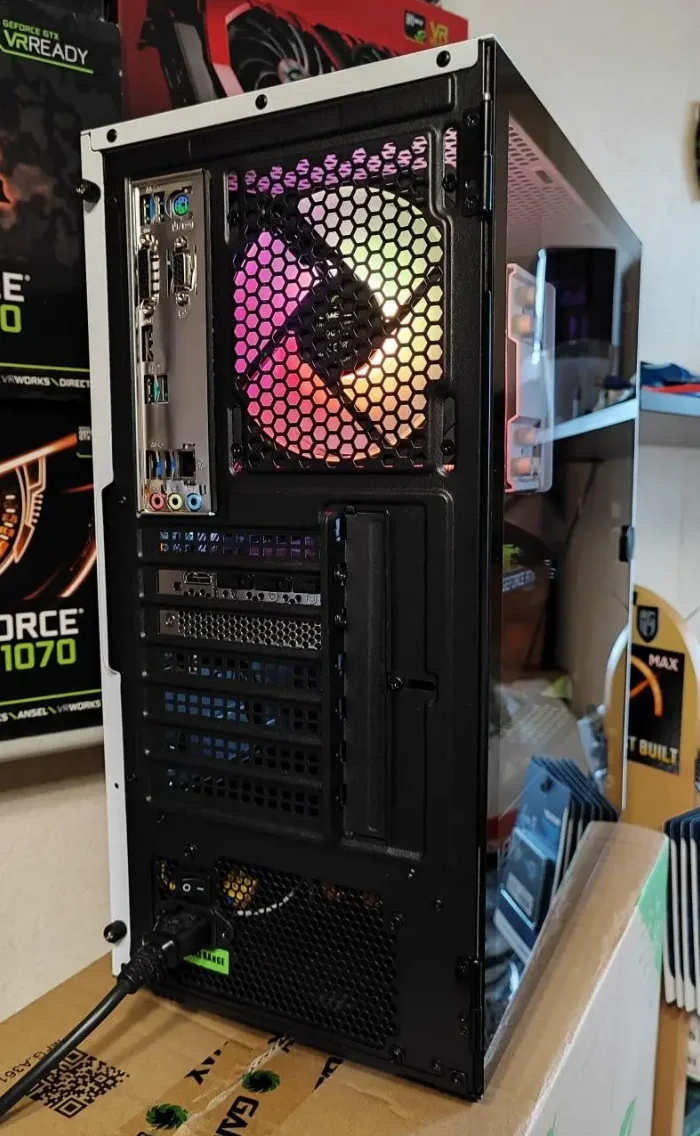 Ігровий комп'ютер RYZEN 5 5600 4.4GHZ, RTX 5060 8GB, 32GB DDR4, SSD M.2 1TB, фото №6 Ігровий комп'ютер RYZEN 5 5600 4.4GHZ, RTX 5060 8GB, 32GB DDR4, SSD M.2 1TB, фото №6