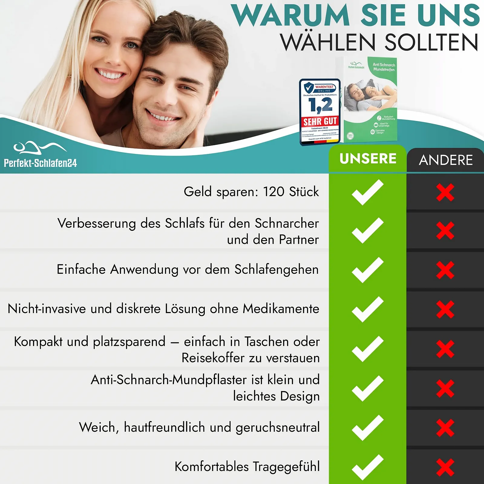 Пластыри для рта Сон против храпа 120 x, фото №2