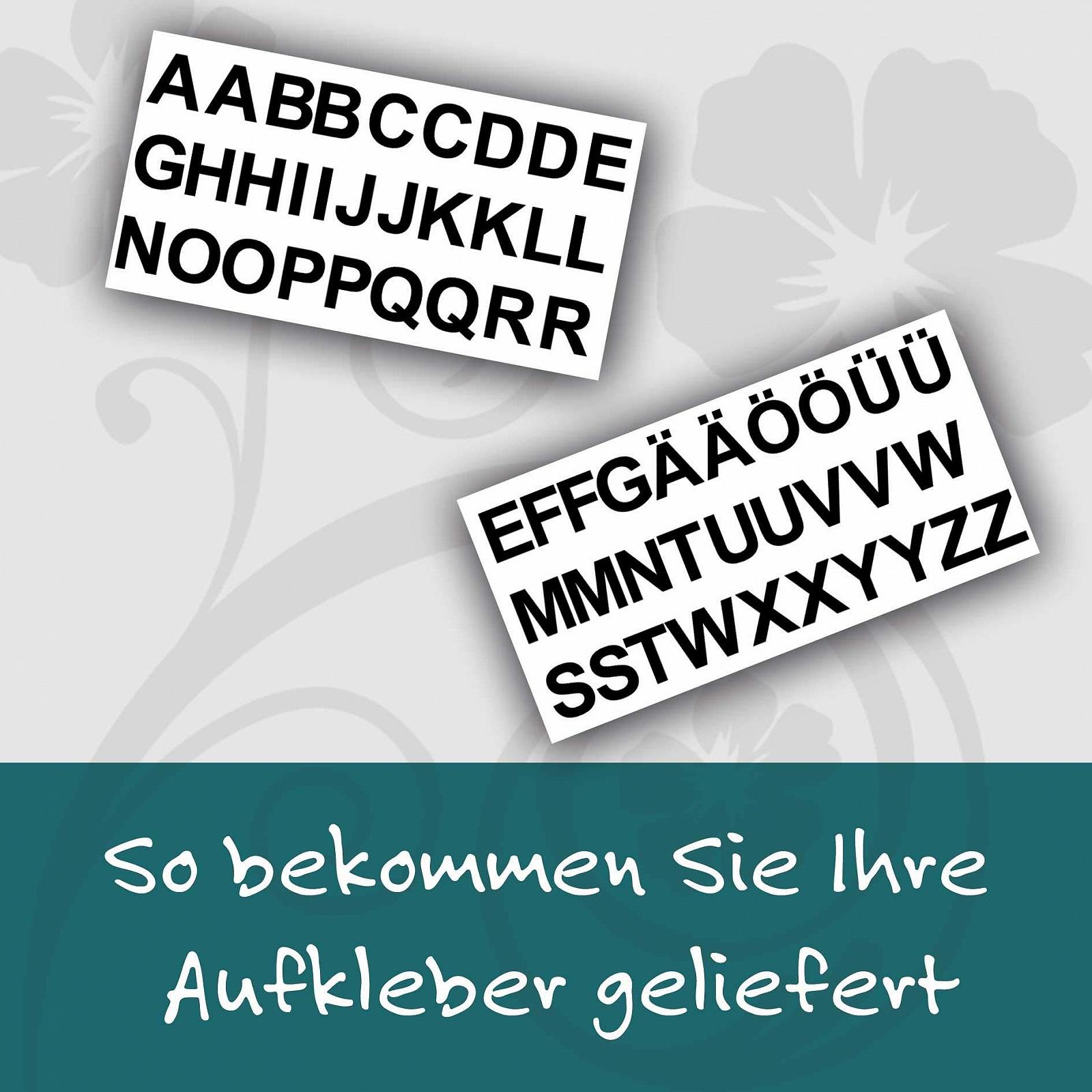 Наклейка на стіну Klebe-Drauf 58 літер 2,5 см, фото №4