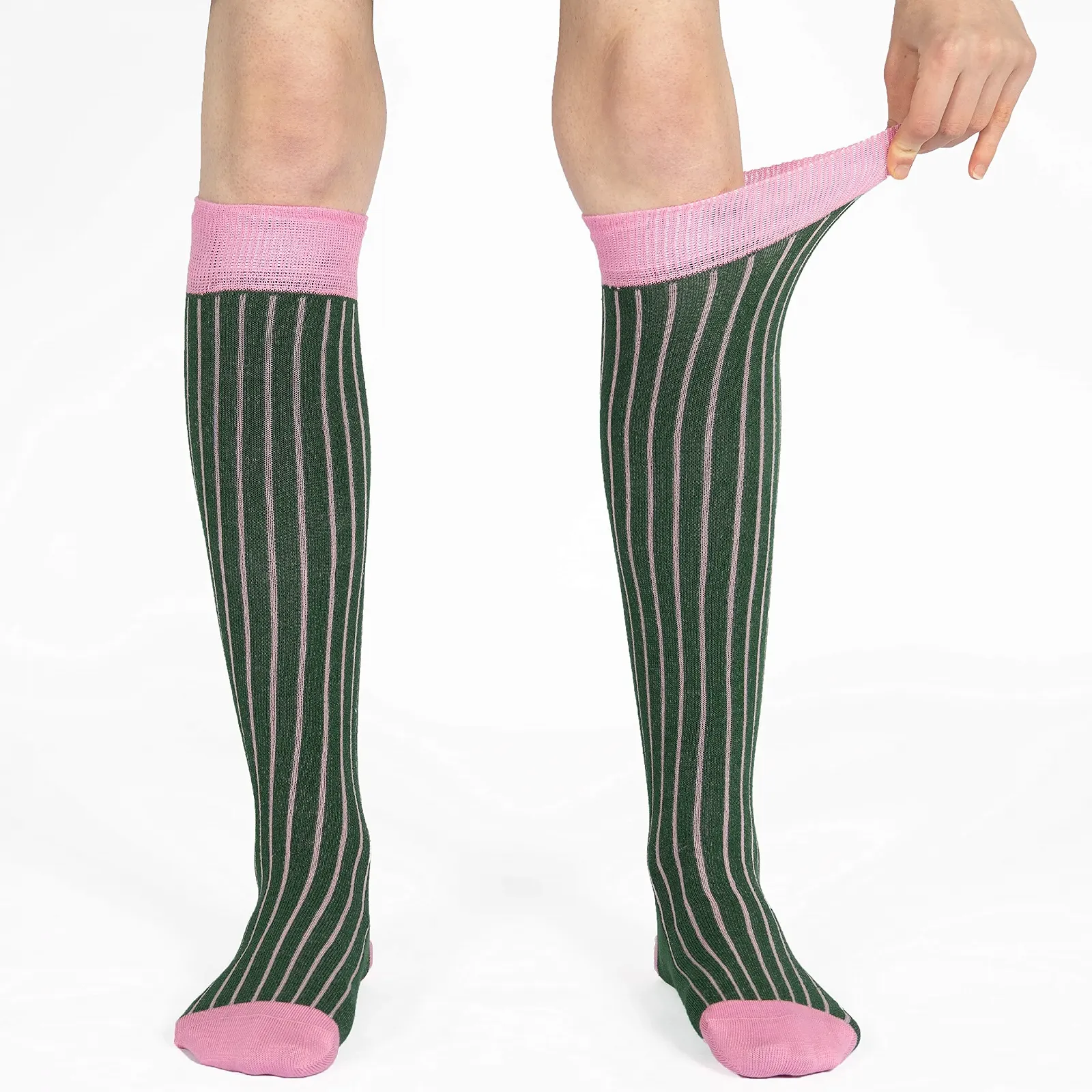 Гольфы Mysocks Унисекс В рубчик из экстра тонкого гребенного хлопка, бесшовный носок, мягкая латексная резинка, модные цвета, фото №5 Гольфы Mysocks Унисекс В рубчик из экстра тонкого гребенного хлопка, бесшовный носок, мягкая латексная резинка, модные цвета, фото №5