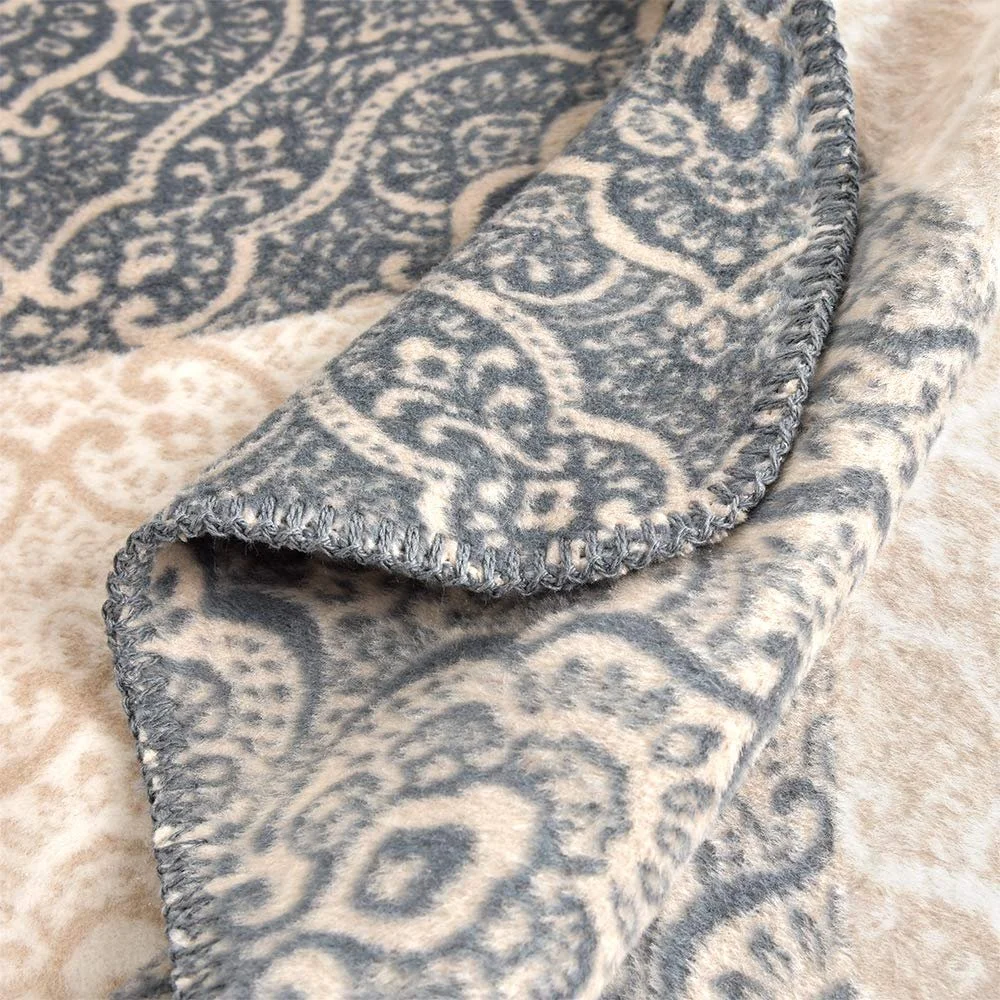 Плед sei Design Касандра картатий, пухнастий та м’який, висока якість виготовлення, 150 x 200 см, фото №3