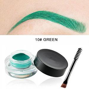 Крем для брів Гель для брів Водостійкий 10# Зелений synthetic.ua - Фото 1