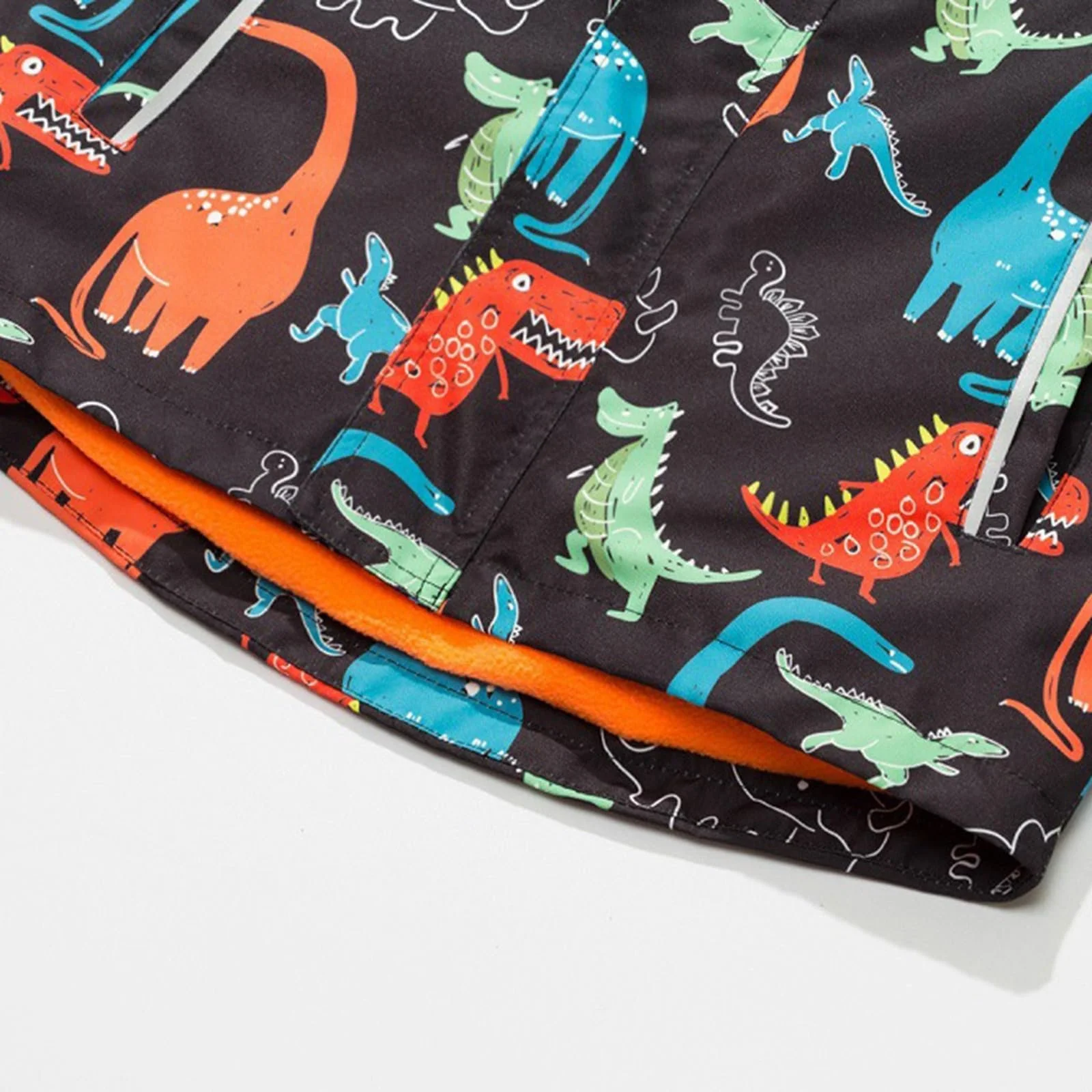 Ветровка дышащая с капюшоном и флисовой подкладкой Generisch для мальчиков Green, 5-6 лет, фото №7 Ветровка дышащая с капюшоном и флисовой подкладкой Generisch для мальчиков Green, 5-6 лет, фото №7