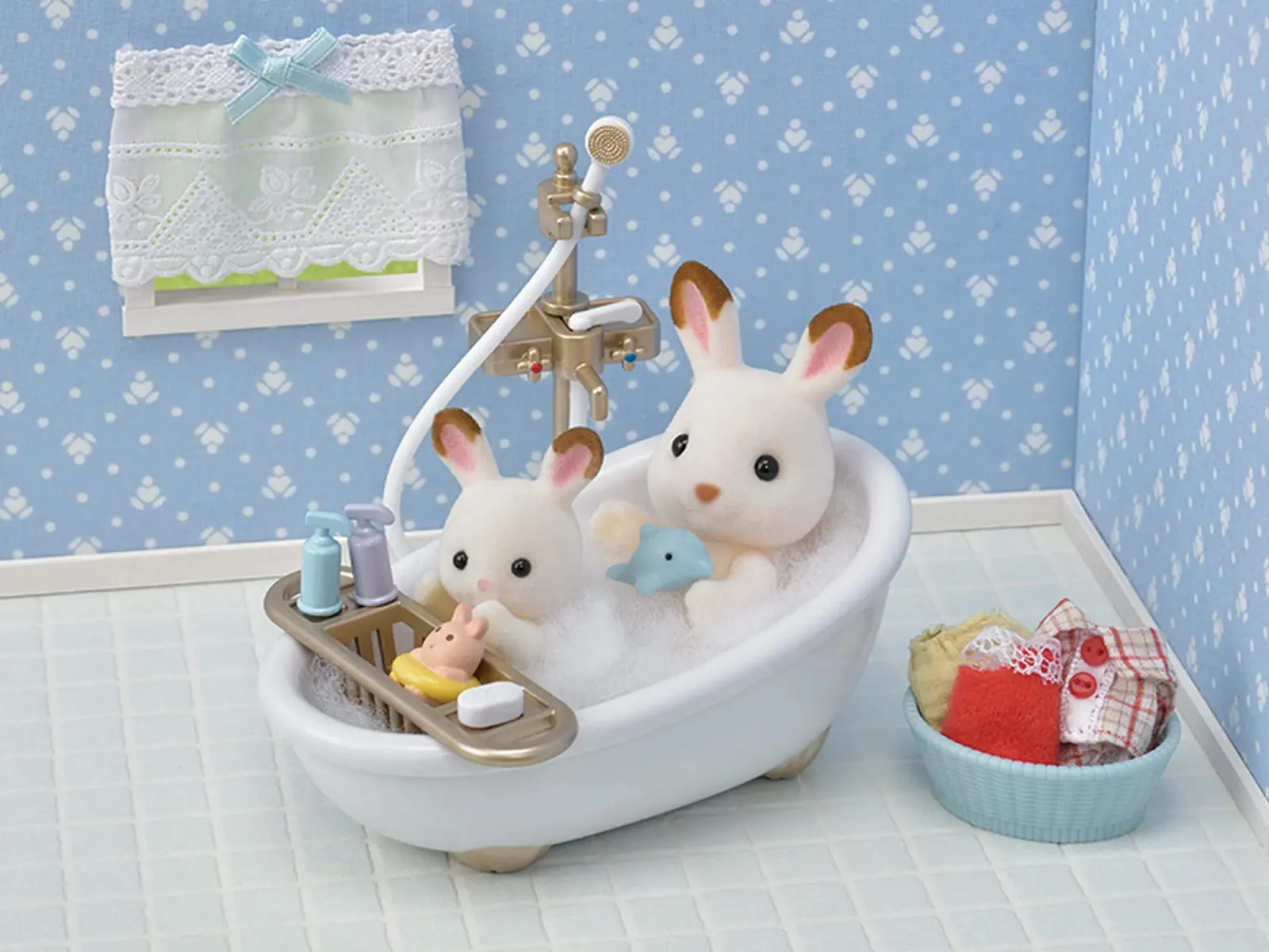 Игрушка EPOCH Dream Meadow GmbH 5286 Sylvanian Families Ванная комната в сельском стиле, фото №4 Игрушка EPOCH Dream Meadow GmbH 5286 Sylvanian Families Ванная комната в сельском стиле, фото №4