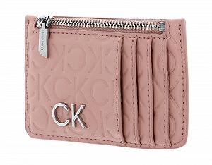 Картхолдер Calvin Klein Re - Lock Zip EMB Mono Cafe Au Lait, Café Au Lait - Фото 1