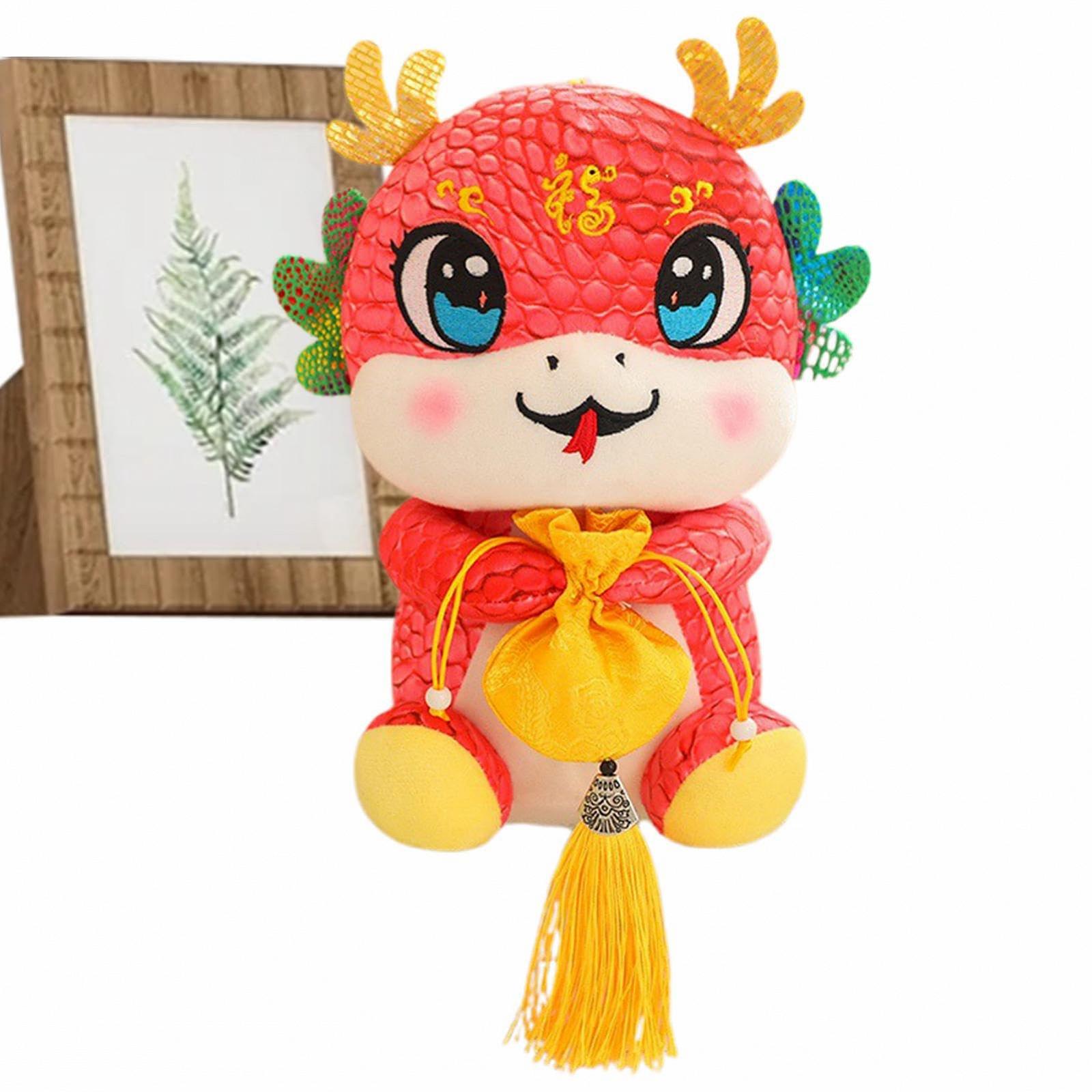 Плюшевая мягкая игрушка Mondneujahrsschlange из искусственной змеи 11-дюймовая для всех возрастных категорий, фото №1