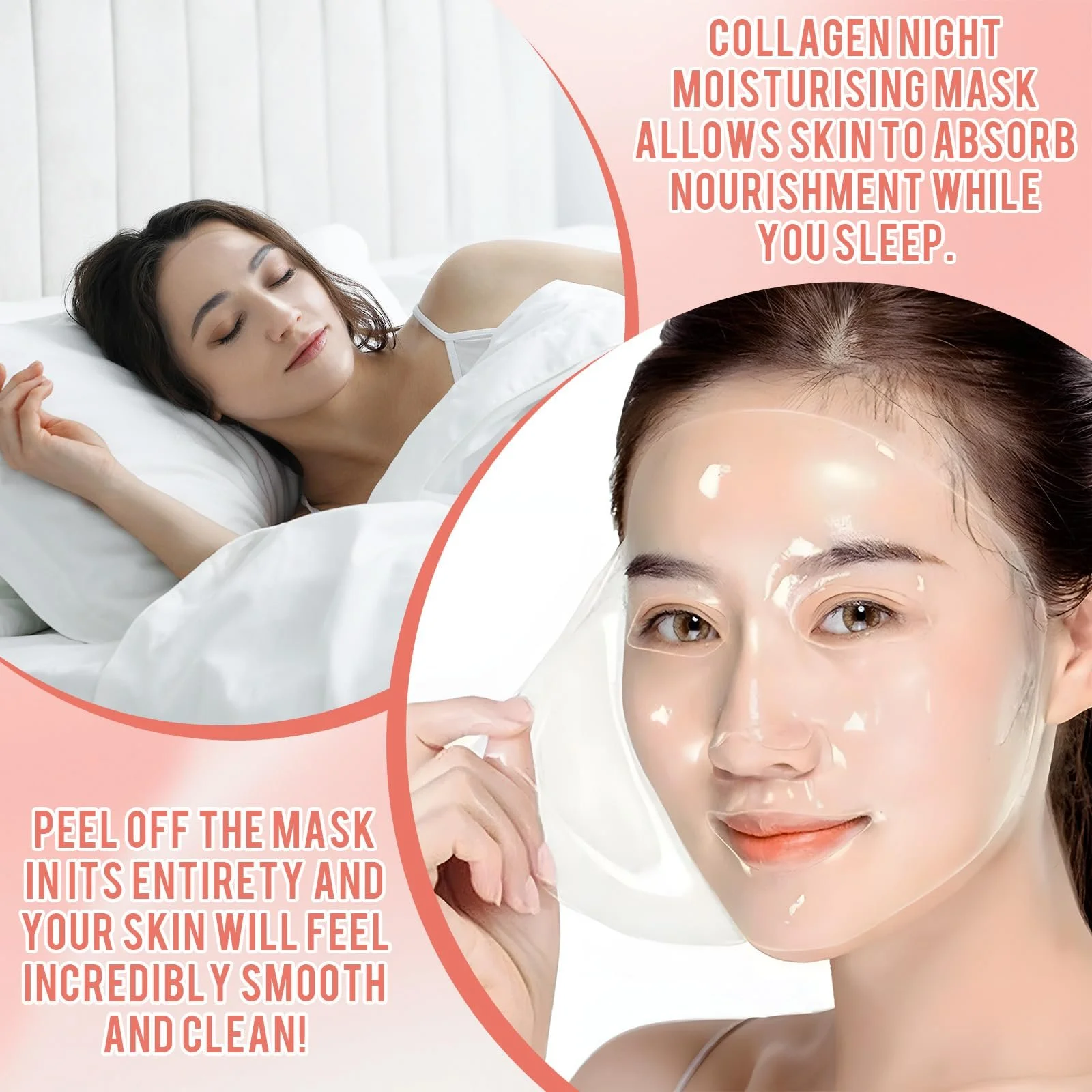 Маска Ночная Collagen, 2 шт., фото №4