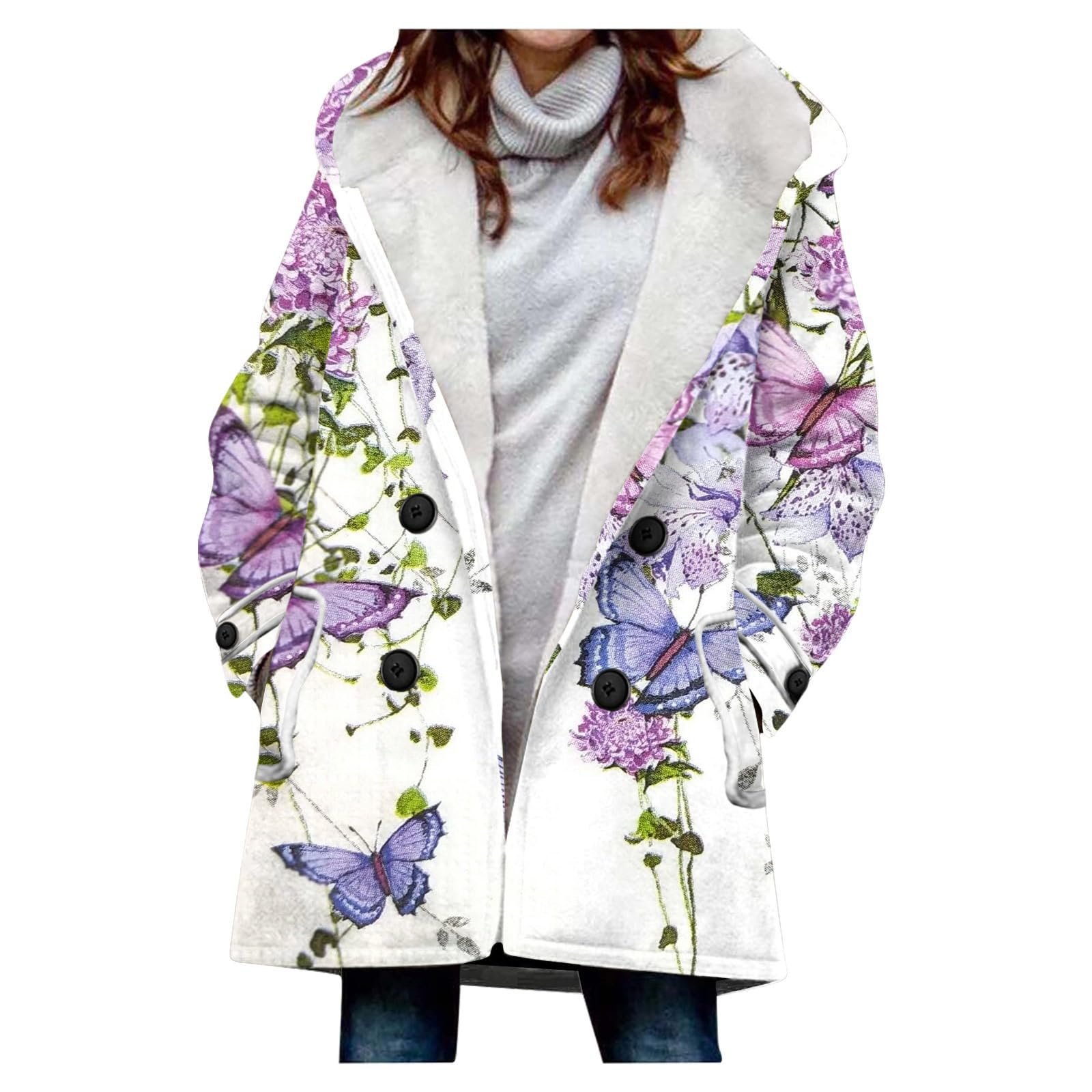 Куртка EMATOP зимова жіноча довга тепла на флісі, фото №1