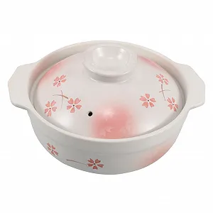 Горщик глиняний у японському стилі з кришкою термостійкий для супів та рису house - Фото 1