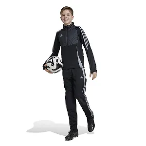 Тренувальна футбольна куртка для дітей adidas Tiro24 Wintopy IM9970 Чорний synthetic.ua - Фото 1