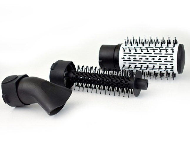 Фен-щетка стайлер c насадками Gemei GM-4828 с вращающейся насадкой, фото №5 Фен-щетка стайлер c насадками Gemei GM-4828 с вращающейся насадкой, фото №5