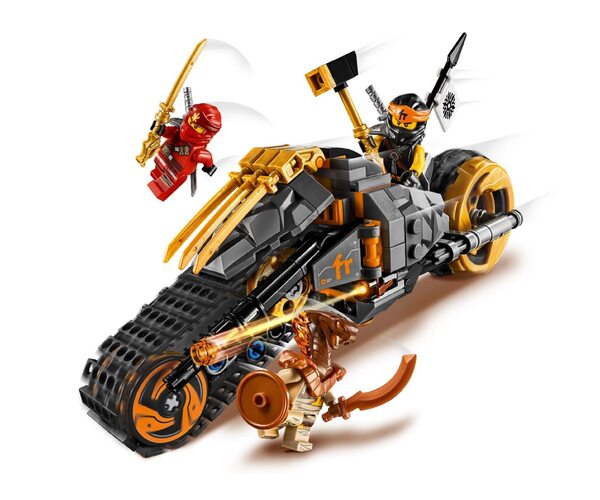 Конструктор LEGO NINJAGO Раллийный мотоцикл Коула (70672), фото №5