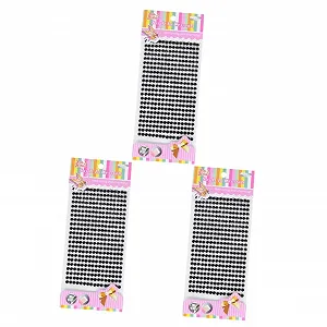 Стрази FRCOLOR Самоклеючі 702 шт Чорний - Фото 1