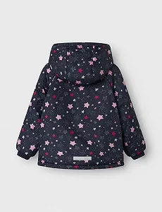 Куртка NAME IT Nmfmicco Aop3 для дівчат synthetic.ua - Фото 1