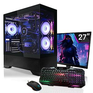 Комплект SYSTEMTREFF Gaming PC AMD Ryzen 7 9700X 8 x 5.5GHz AMD Radeon RX 6800 DX12 1TB M.2 NVMe 32GB DDR5 RAM WLAN Desktop для геймерів - Фото 1