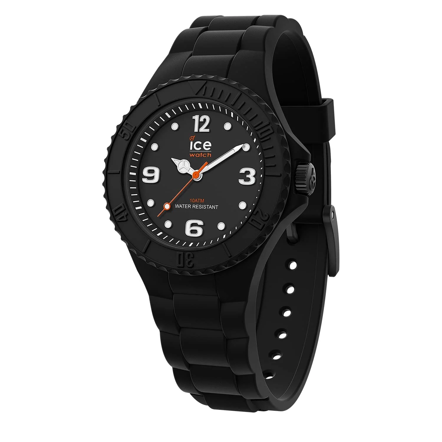 Годинник Ice-Watch ICE Generation Black Forever Чорний з силіконовим ремінцем, фото №2 Годинник Ice-Watch ICE Generation Black Forever Чорний з силіконовим ремінцем, фото №2