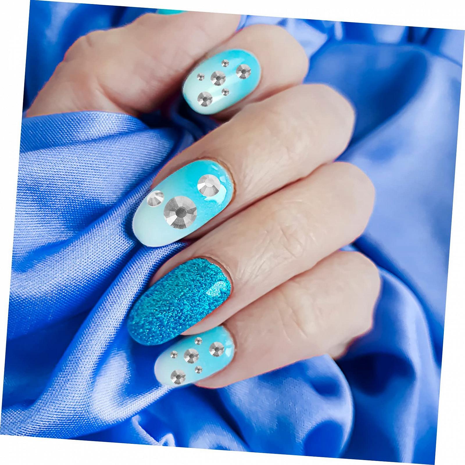 Стразы самоклеящиеся FRCOLOR 2880 штук Для декорирования ногтей Камни Наклейки 3D Для чехла телефона Отделка ногтей Маникюрные стразы Простой шарм, фото №5