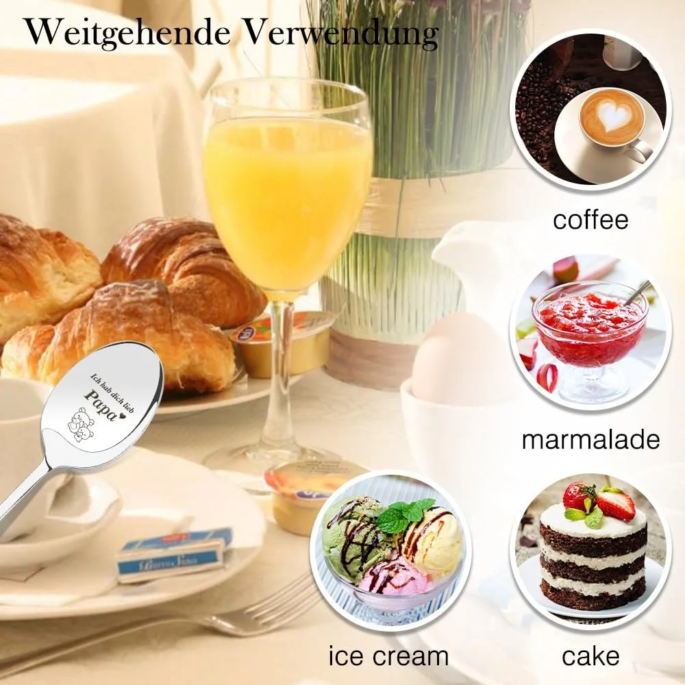 Ложка из нержавеющей стали, фото №6