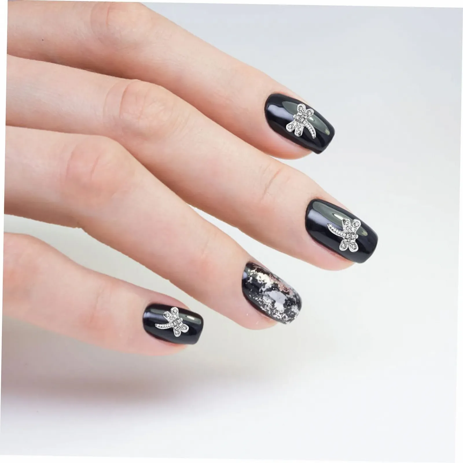 Прикраси для нігтів FRCOLOR 5 наборів у вигляді бабок, декоративні коштовності, фото №4