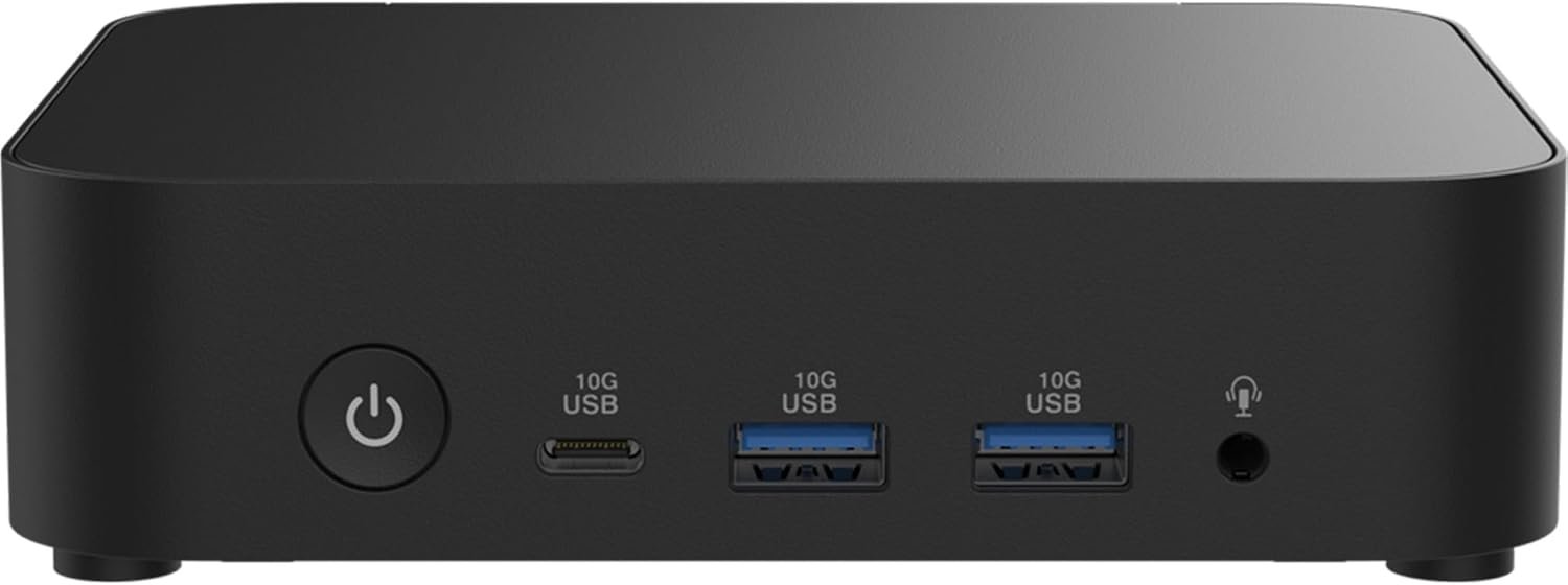 Міні ПК ASUS NUC 14 Essential / Intel Processor N150 / Без ОЗУ / Без SSD / Intel Graphics / 1 x HDMI / 1 x DisplayPort / 2.5G LAN / Wi-Fi 6E / Чорний, фото №1 Міні ПК ASUS NUC 14 Essential / Intel Processor N150 / Без ОЗУ / Без SSD / Intel Graphics / 1 x HDMI / 1 x DisplayPort / 2.5G LAN / Wi-Fi 6E / Чорний, фото №1