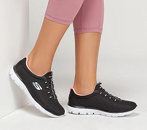 Кросівки Skechers Summits Top Player Жіночі, Чорний, 38.5 EU synthetic.ua - Фото 1